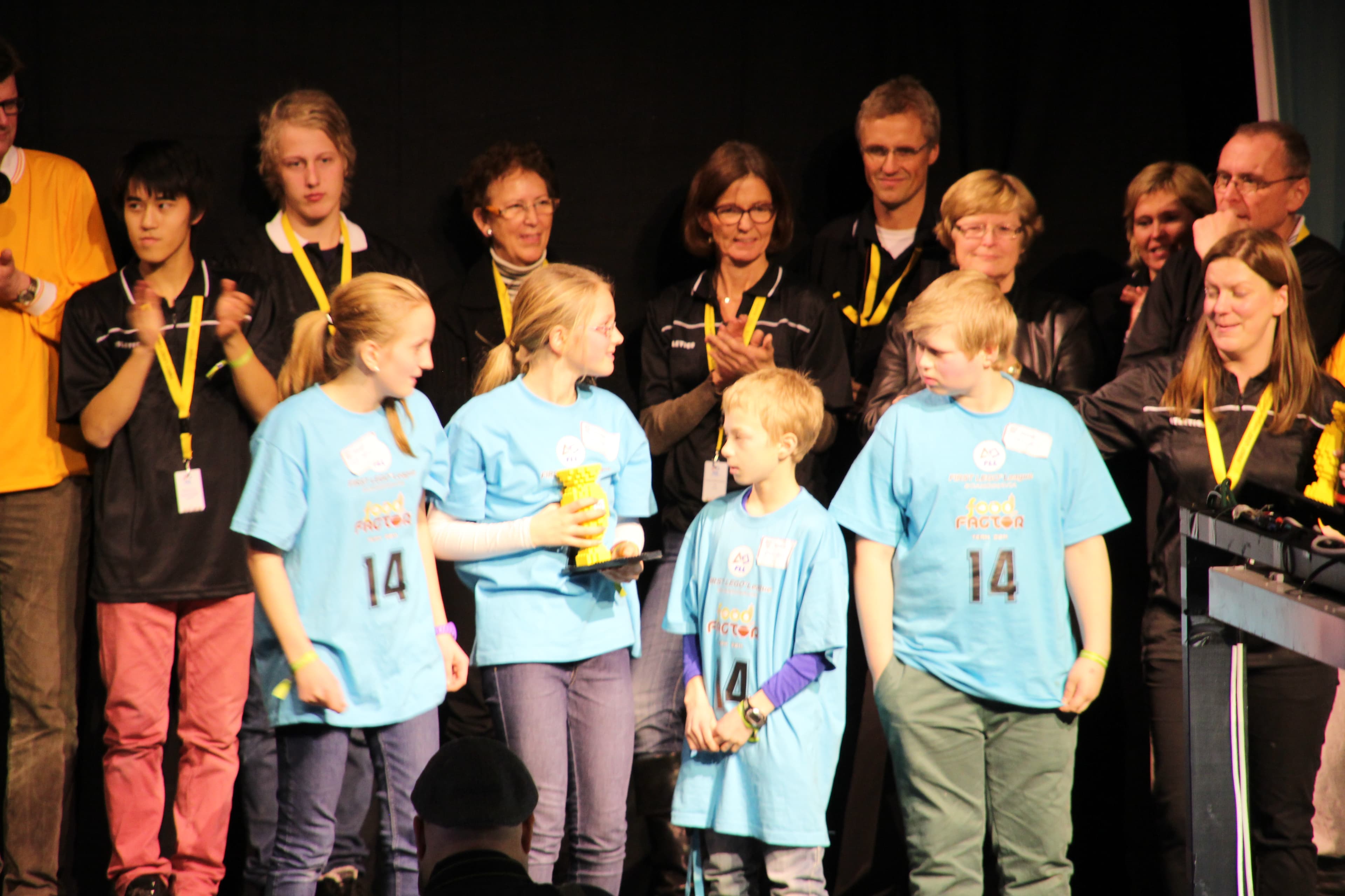 Skandinavisk finale medaljesermoni 2011