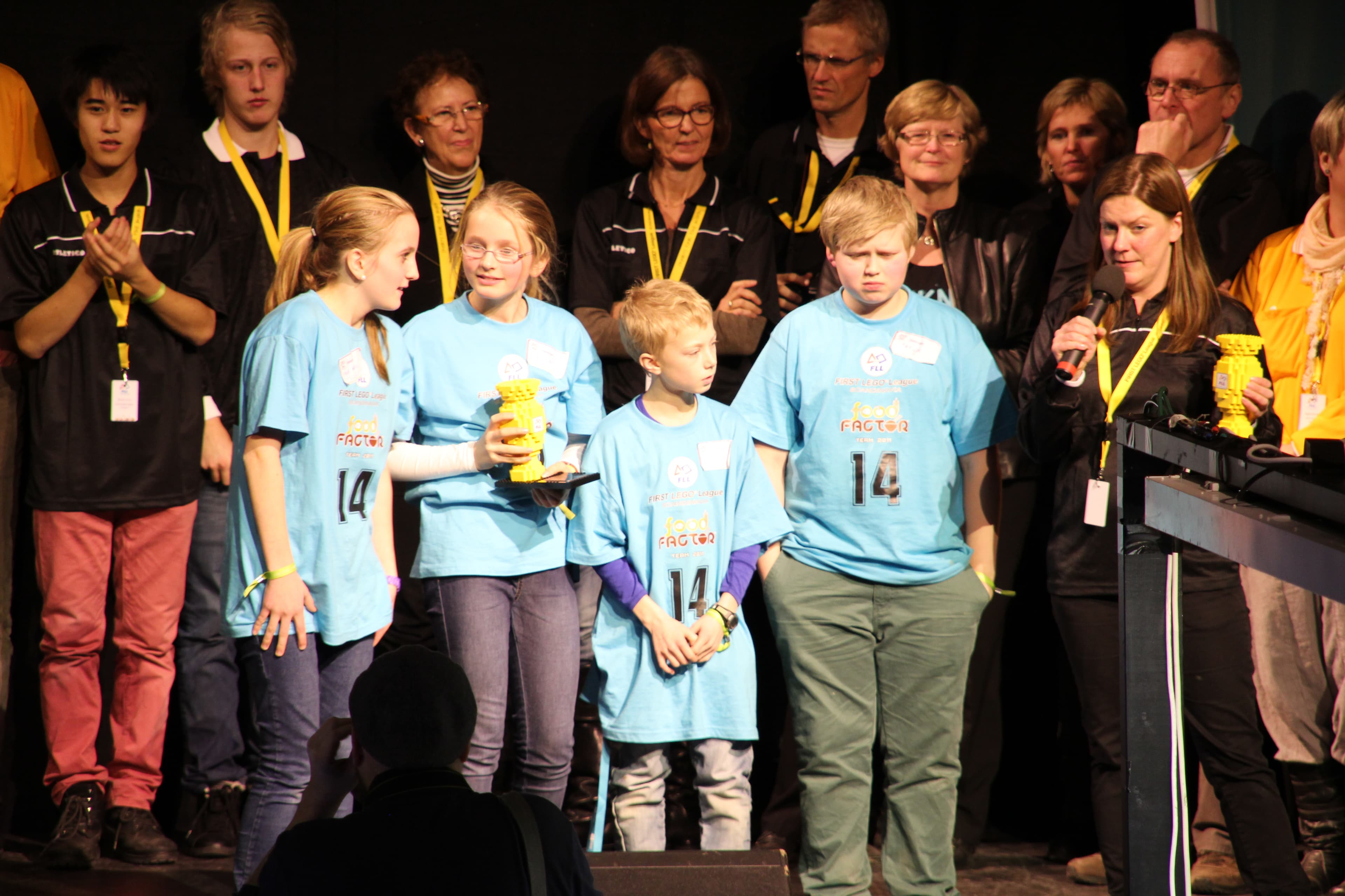 Skandinavisk finale medaljesermoni 2011