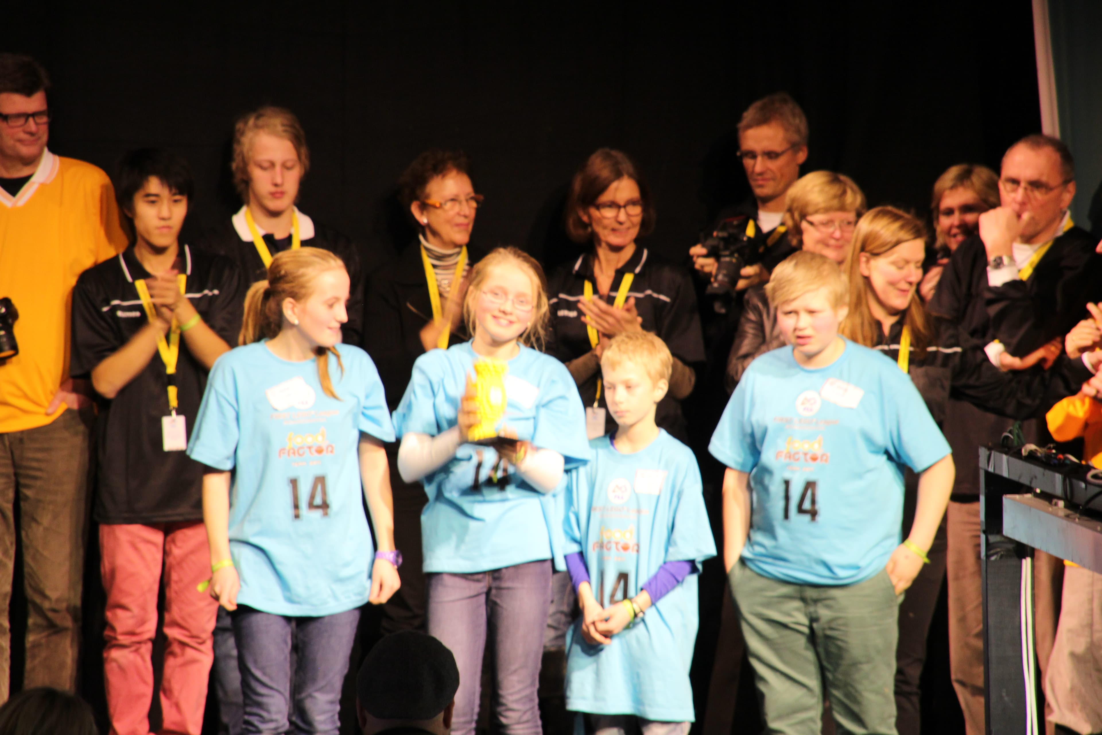 Skandinavisk finale medaljesermoni 2011