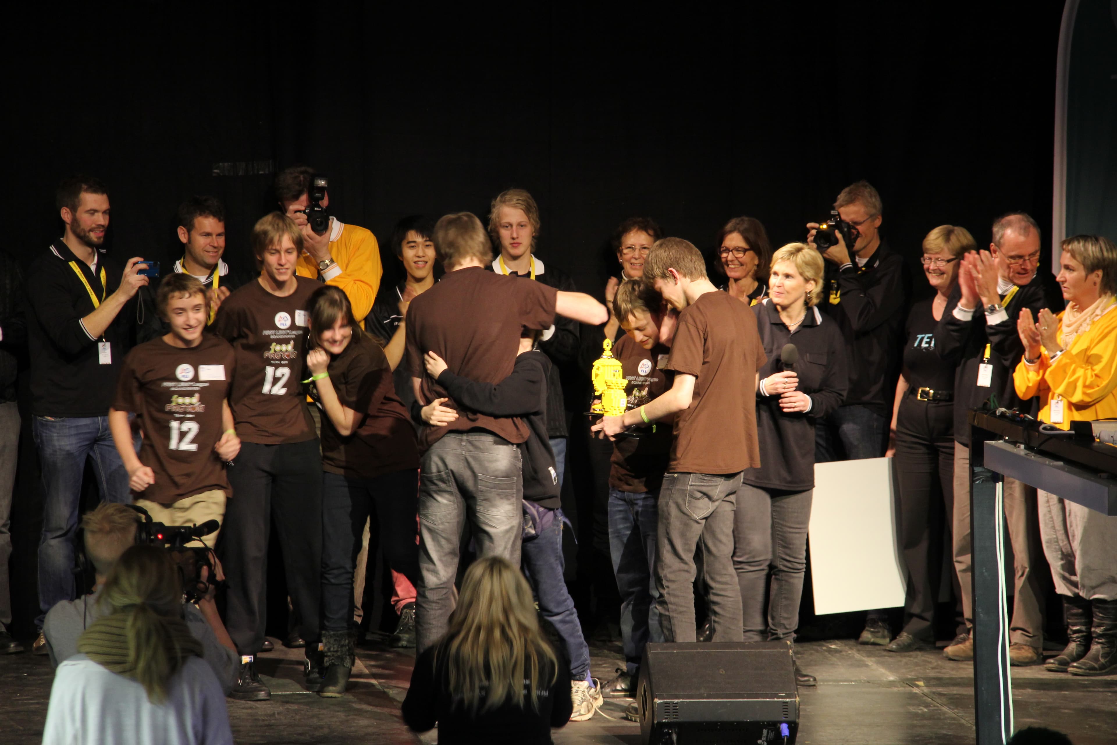 Skandinavisk finale medaljesermoni 2011