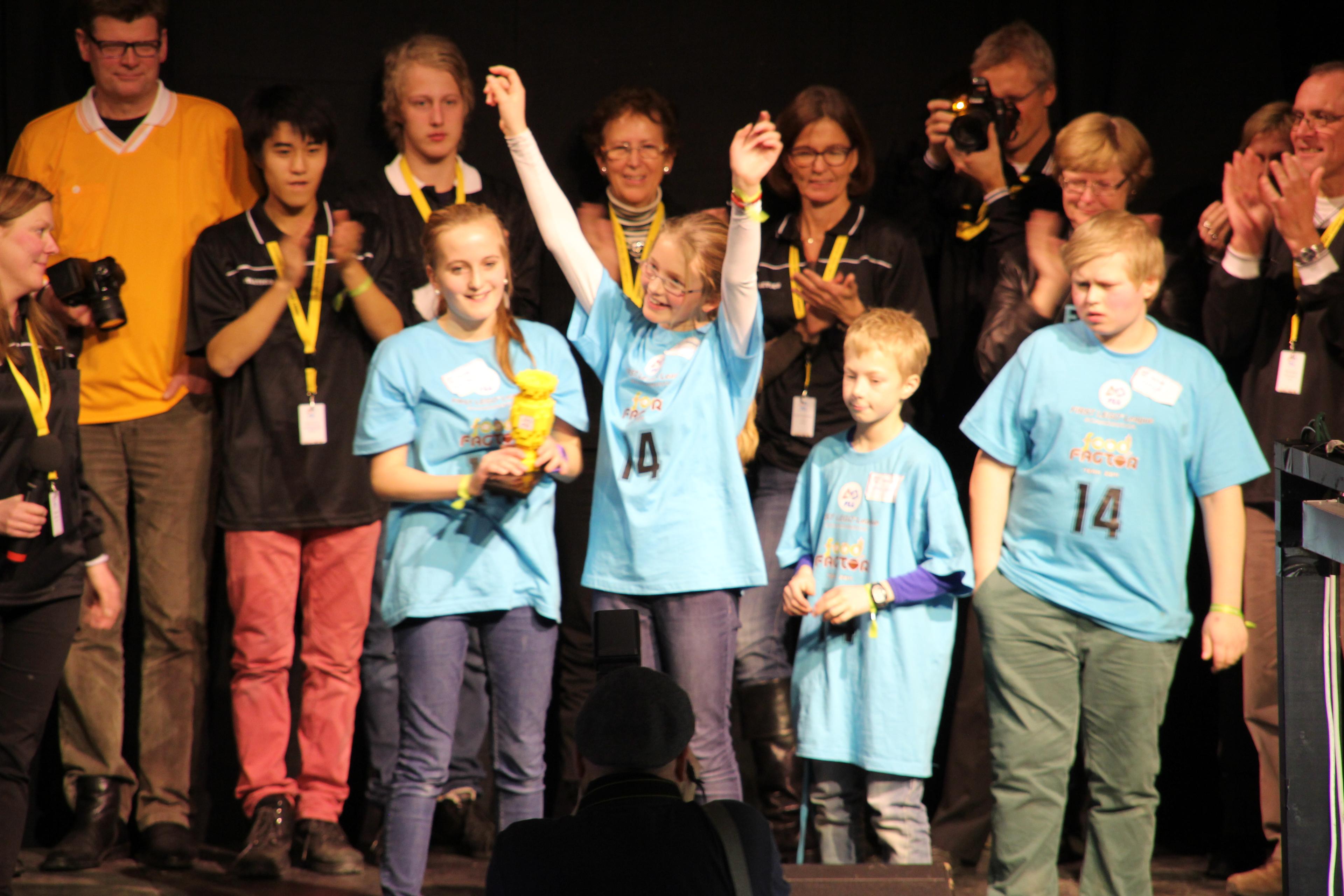 Skandinavisk finale medaljesermoni 2011
