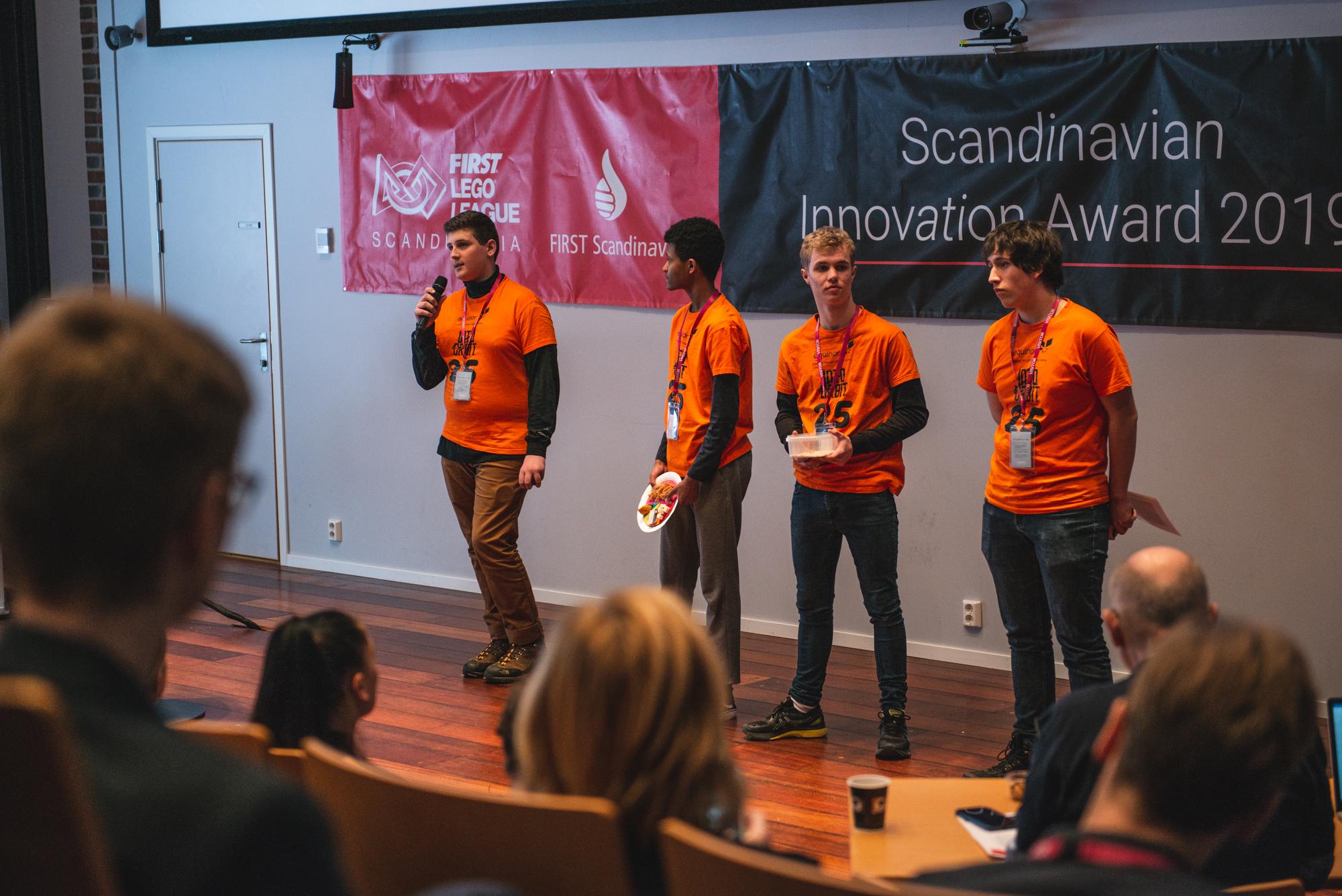 Scandinavian Innovation Award, Photo by Sebastian Siggerud, FIRST Scandinavia